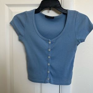 Brandy Melville Zelly Top- Blue